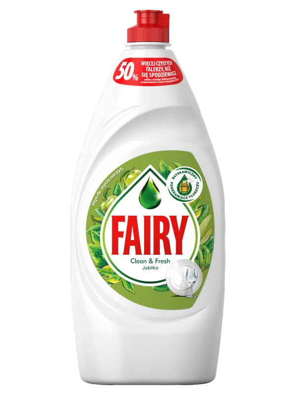 Prece Mazgāšanas līdz. traukiem Fairy Apple 900ml S Attēls