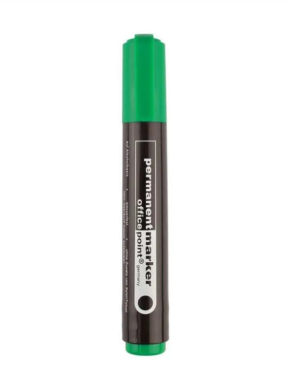 Prece Marķieris permanents Office point 2.5mm zaļš Attēls