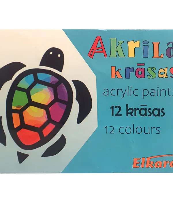Prece Akrila krāsa, 6kr. Attēls