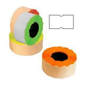 Prece Marķēšanas uzlīm. 21.5x12mm ar caur.1r. krās.(1gab/sv. 0.42g) Attēls