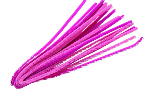 Prece Stieples dekoratīvas 50cm, 10gb, rozā toņi Attēls