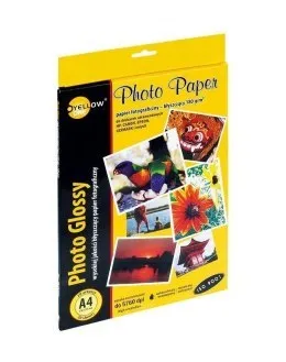 Prece ​Foto papīrs A4, 180g glancēts Yellow One 20lp Attēls
