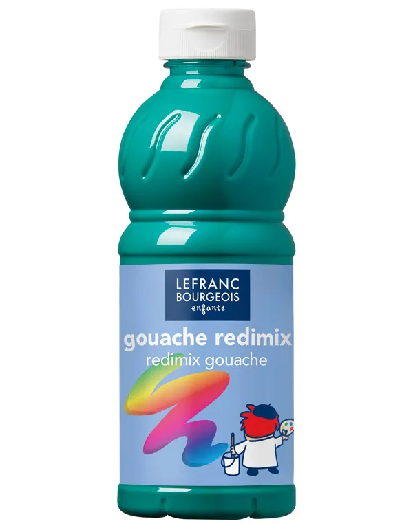Prece Guaša krāsa Redimix 500ml 529 emerald green Attēls