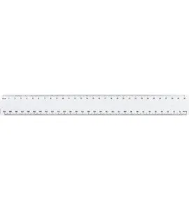 Prece Lineāls caurspīdīgs 30cm Grand GR820 Attēls