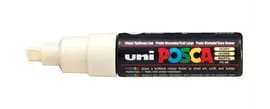 Prece Marķieris uz ūdens bāzes uni POSCA PC-8K, balts Attēls
