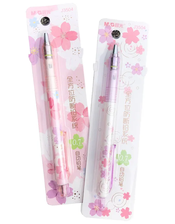 Prece Zīmulis mehāniskais 0.7mm M&amp;G Sakura Rain Attēls