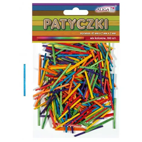 Prece Skaitāmie kociņi 500gb, 42x2x2mm Attēls