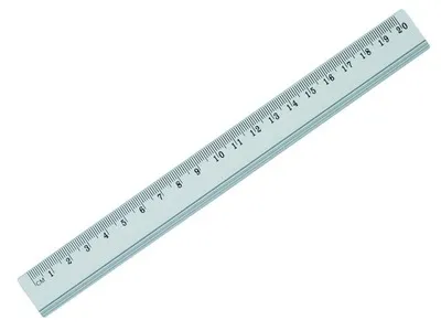 Prece Lineāls alumīnija 20cm GR-119-20 Attēls