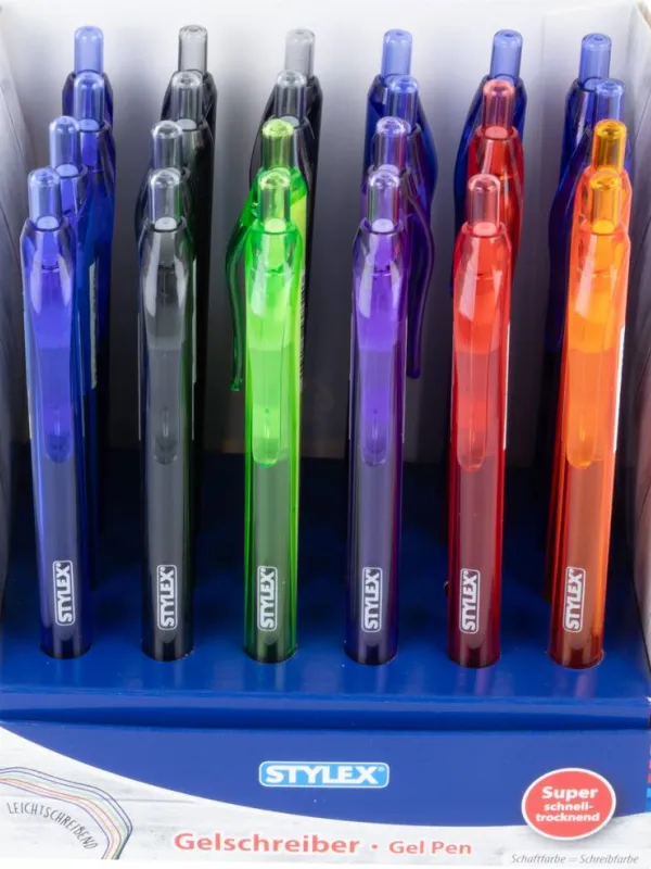 Prece Pildspalva gēla 0.7mm krāsainas Attēls