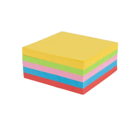 Prece Piezīmju papīrs 7.5x7.5cm, krāsains Attēls