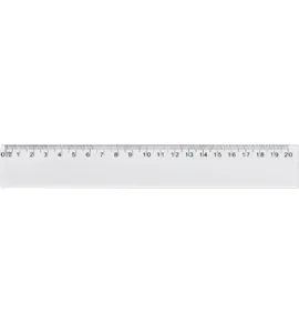 Prece Lineāls Grand 20 cm, plastikāts, caurspīdīgs Attēls