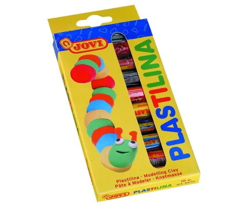 Prece Plastilīns JOVI 10 krāsas x 15g Attēls