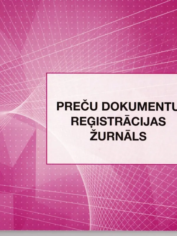 Prece Preču dokumentu reģ. žurnāls, A4 mazumtirdzn.(48lp) Attēls
