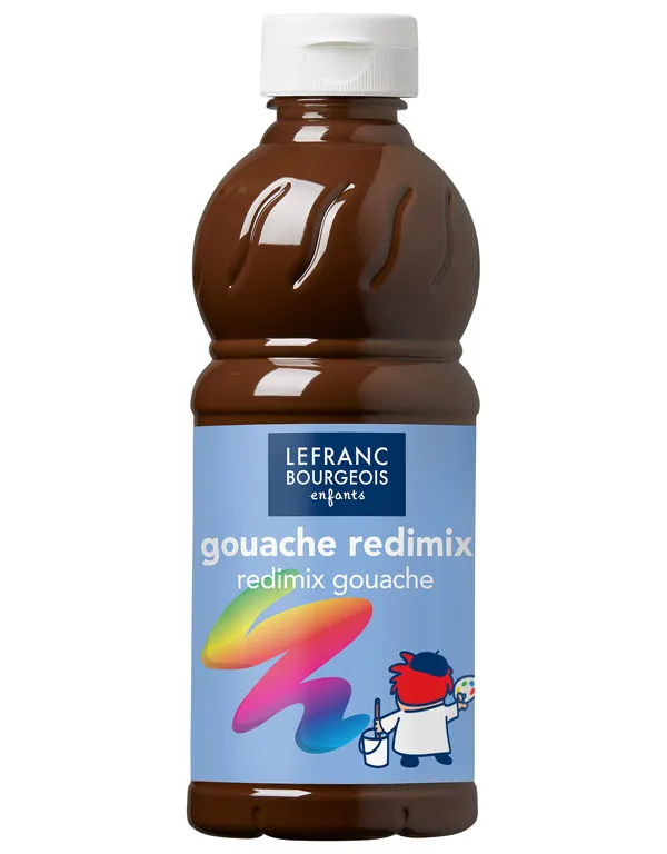 Prece Guaša krāsa Redimix 500ml 477 burnt umber Attēls