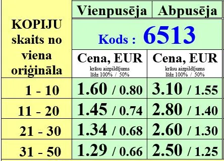 Prece Kopēšana A3 krāsainā automātiskā režīmā Attēls