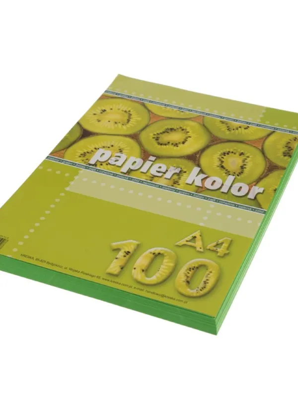 Prece Papīrs Kreska A4, 80g/m², 100lp, zaļš Attēls