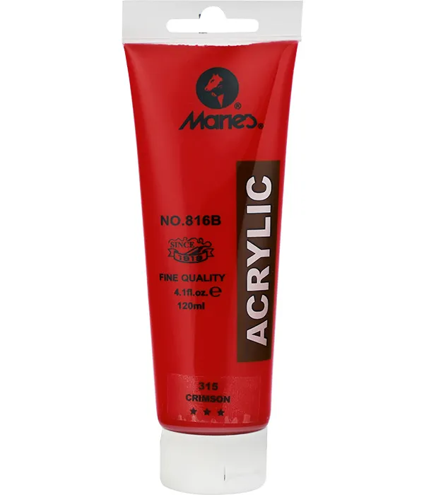 Prece Akrilkrāsa Maries 816B-315 120ml sarkana Attēls