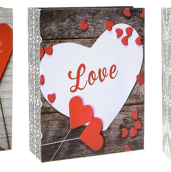 Prece Foto albums 10x15/100 bildēm Heart Attēls