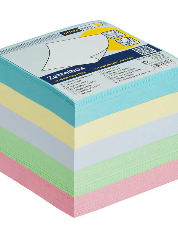 Prece Papīrs piezīmju 85X85 mm 800lp Attēls
