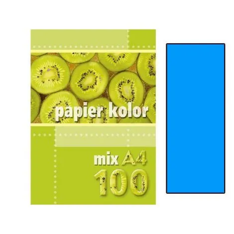 Prece Papīrs Kreska A4, 80g/m², 100lp, zils Attēls