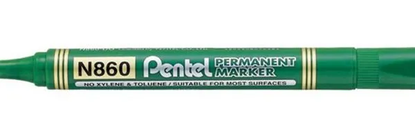 Prece Marķieris universāls Pentel N-860 zaļš Attēls