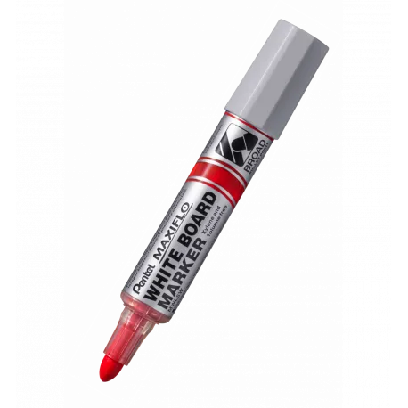 Prece Marķieris baltām tāfelēm Pentel MWL5W-DX sarkans Attēls