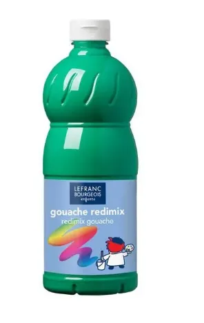 Prece Guaša krāsa 1000ml Color&amp;Co Redimix 563 zaļa Attēls