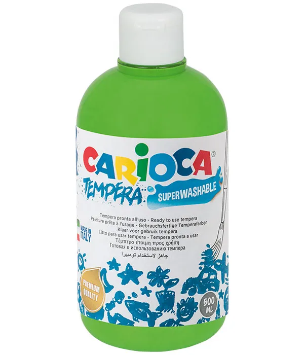 Prece Guaša krāsa Carioca tempera 500ml KO 027 / 13 light green Attēls