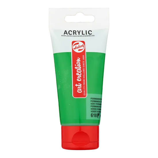 Prece Akrilkrāsa 75ml Royal Talens 618 gaiši zaļa Attēls