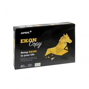 Prece Papīrs balts A4 EKON COPY 80g/m2 500lp Attēls