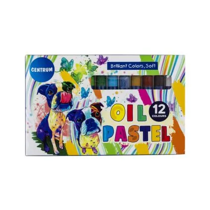 Prece Krītiņi eļļas pastelis 12gab Zoo Attēls