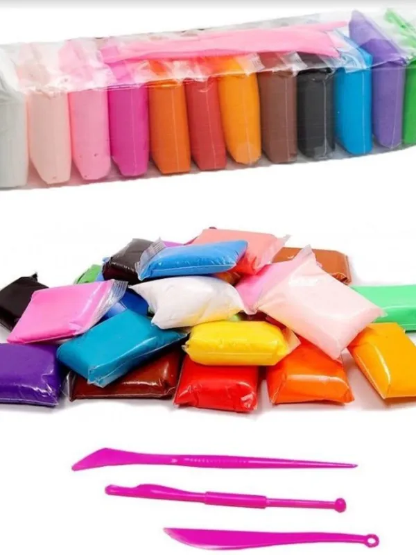Prece Plastilīns 12 krāsu vieglais kompl. Attēls