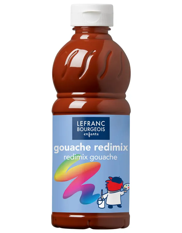 Prece Guaša krāsa Redimix 500ml 481 burnt sienna Attēls