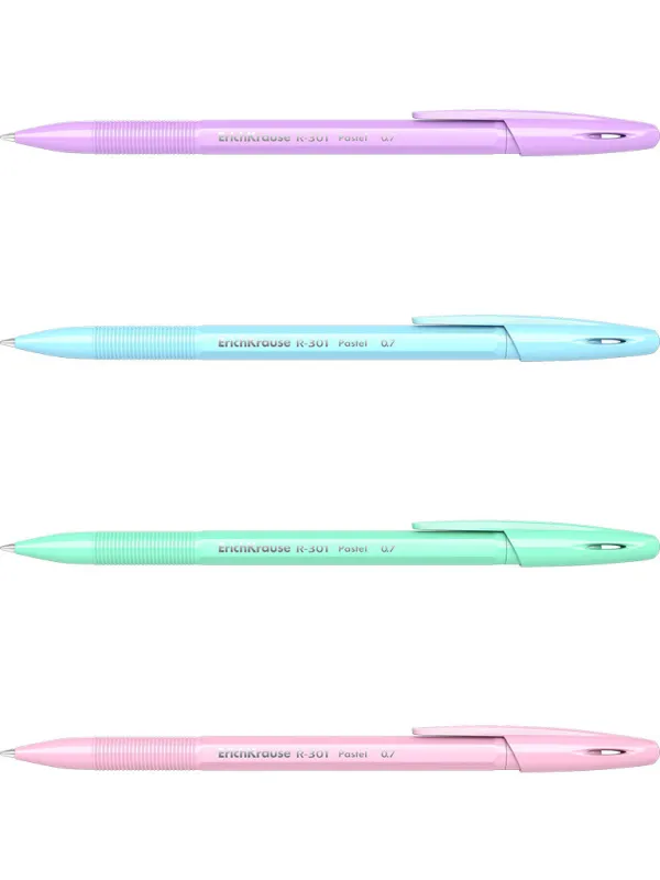 Prece Pildspalva lodīšu EK R-301, 0.7mm, zila, Pastel Stick Attēls