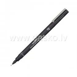 Prece Marķieris permanents 0.4mm melns Uni Pin Attēls
