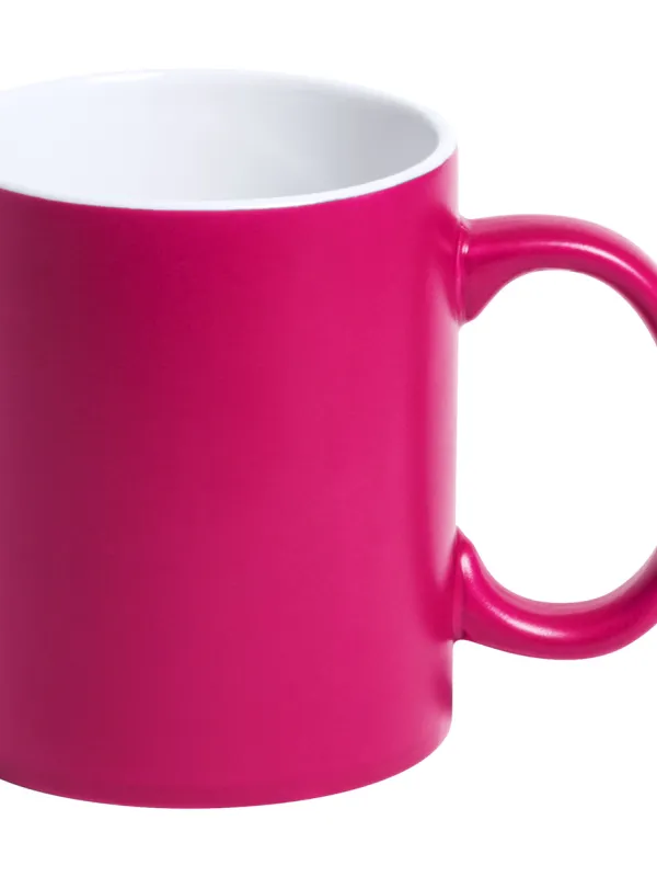 Prece Krūze keram. Rozā/balta LOUSA 350 ml Attēls