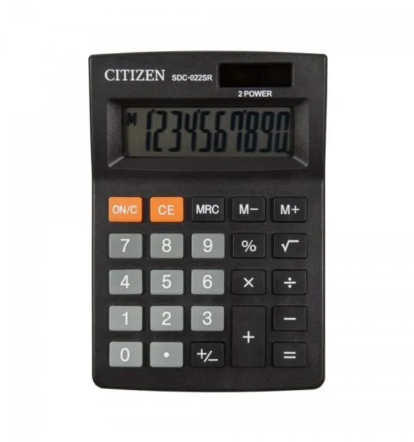 Prece Kalkulators kabatas Citizen SDC-022S Attēls
