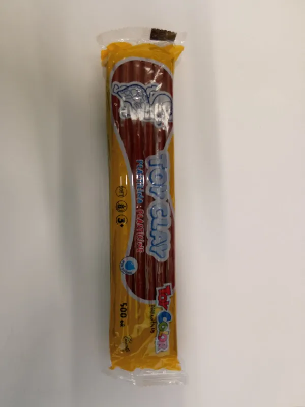 Prece Plastilīns 500g, melns 024, Toy Color Attēls