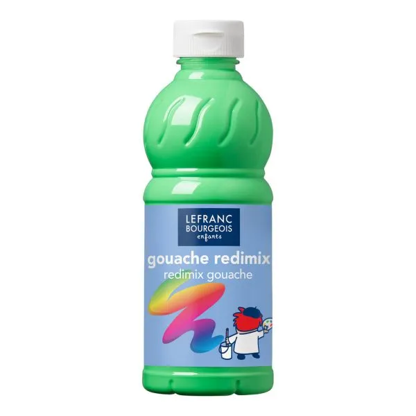 Prece Guaša krāsa 500ml Color&amp;Co Redimix 565 fluore green Attēls