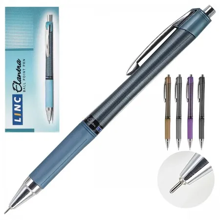 Prece Pildspalva lodīšu Linc Elantra, zila, 0.7mm Attēls