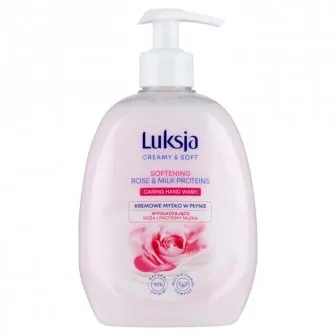 Prece Ziepes šķidrās Luksja Rose&Milch 500ml Attēls