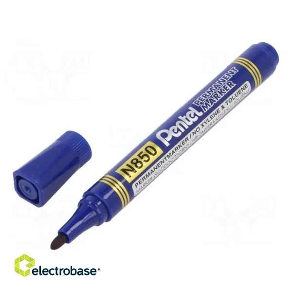 Prece Marķieris universāls Pentel N850 zils Attēls
