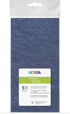 Prece Zīdpapīrs 17g/m² , 50x75cm, Diamond Blue, 3 gab. Attēls