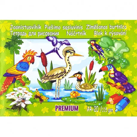 Prece Papīrs zīmēšanas A4/20lp 115g Premium Attēls