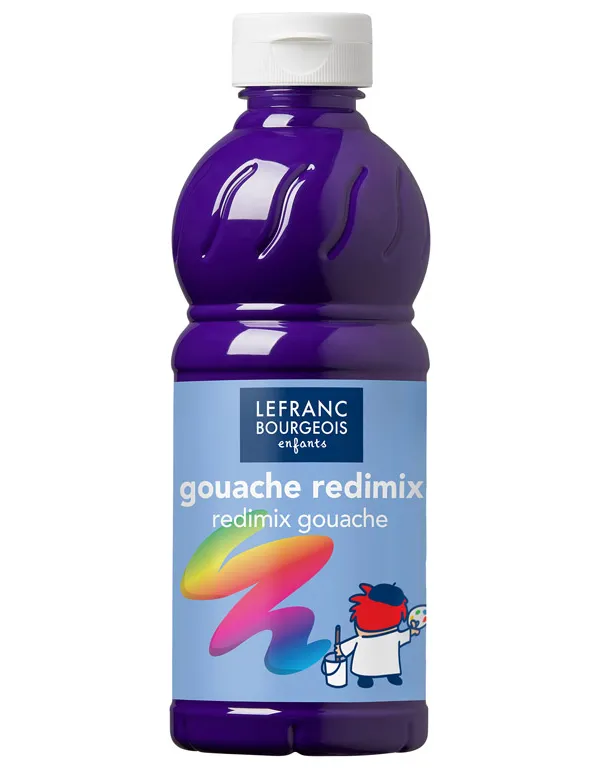 Prece Guaša krāsa Redimix 500ml 601 violet Attēls