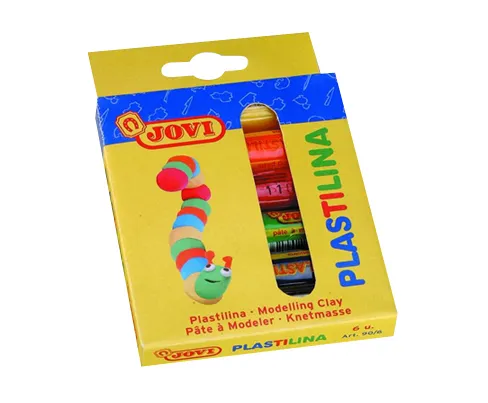 Prece Plastilīns JOVI 6 krāsas x 15g Attēls