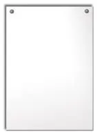 Prece Tāfeļu bloks balts 50lp Flipchart Attēls