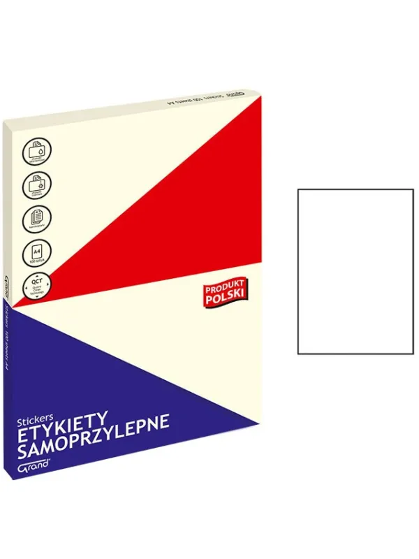 Prece Lāzeretiķetes 210x297mm A4 Grand 032 100lp Attēls