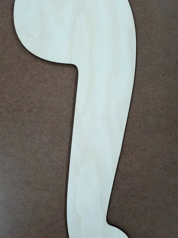 Prece Gravēts koka lekāls - figūra (S) 38cm Attēls