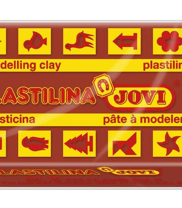 Prece Plastilīns Jovi 350gr brūns Attēls